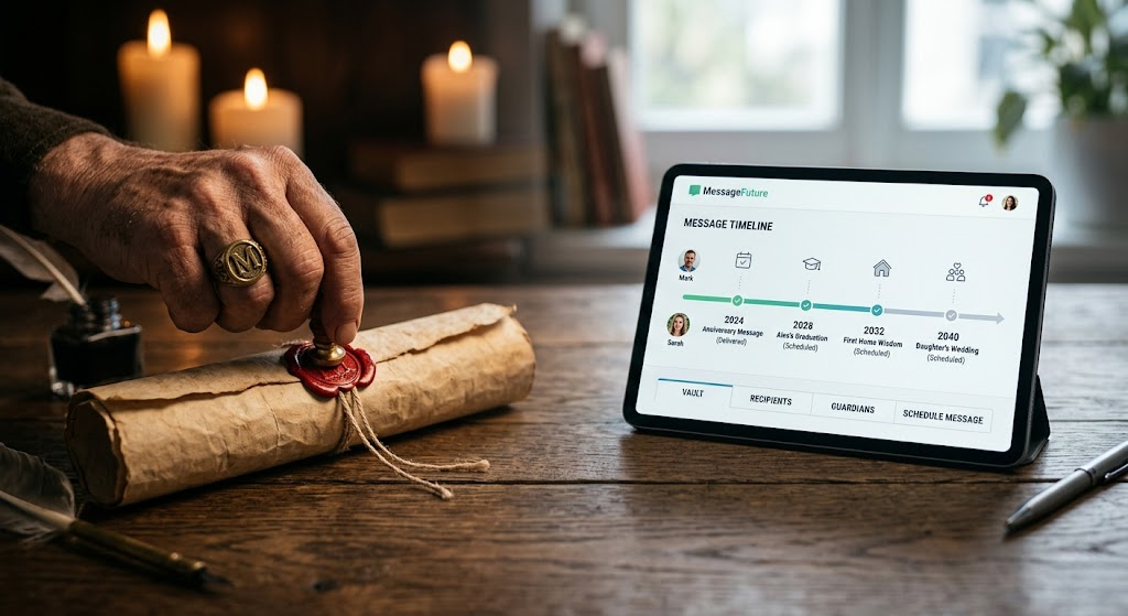 The Guardians of Time: How We Pass Down Our Legacy From Ancient Kings to AI Twins